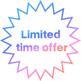 Limited time offer