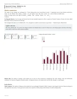 Market report, page 13
